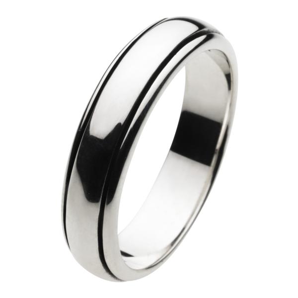 シルバーリング 指輪 メンズ シンプル ダブル ライン プレーン シルバー925 リング おしゃれ ...