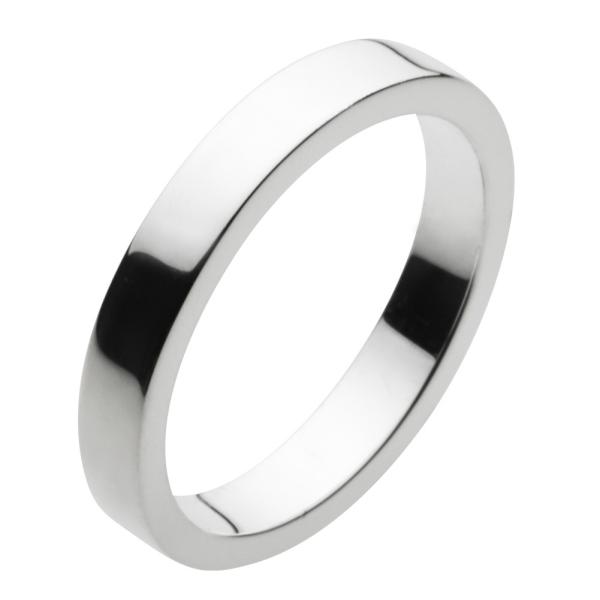 シルバーリング 指輪 レディース ロジウムコーティング シンプル プレーン 細い 細身 シンプル シ...