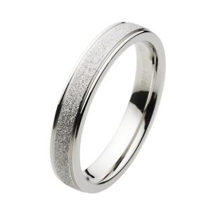 指輪 メンズ サンドブラスト ステンレス リング メンズ
