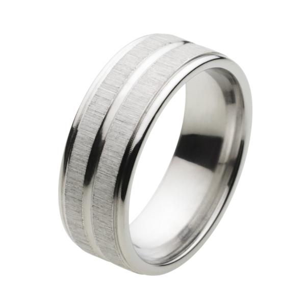 ステンレスリング 指輪 メンズ ワイルド カット ステンレス リング メンズ ステンレスアクセサリー...