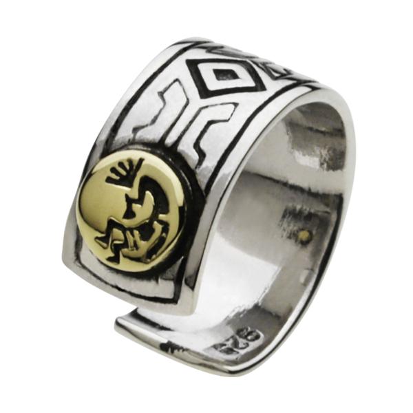 シルバーイヤーカフ メンズ ココペリ シルバー925 イヤーカフ シルバーアクセサリー fe2029