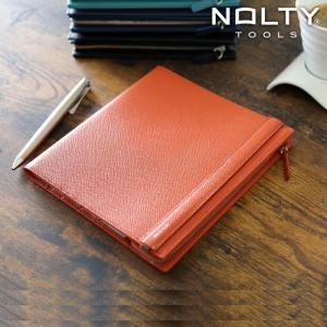 NOLTY TOOLS / セオリア B6ジャケット ペンケースタイプ（オレンジ）(ST12-5)｜e-stationery-fujioka