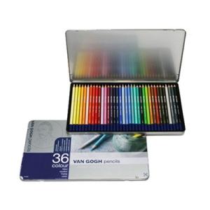 サクラ 色鉛筆 / ヴァンゴッホ色鉛筆 36色セット（メタルケース入り）（T9773-0036）【S...