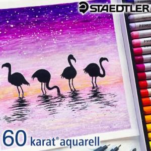 ステッドラー STAEDTLER / カラト アクェレル 水彩色鉛筆（60色セット）（125 M60...