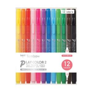 TONBO（新輝合成） トンボ鉛筆 水性ペン プレイカラー2 PLAY COLOR 2