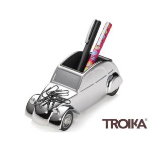 トロイカ TROIKA / エンテ ENTE （クラシックカー2CV型ペーパーウェイト、ペン＆クリップホルダー、可動式）（GAP02/CH）｜e-stationery-fujioka