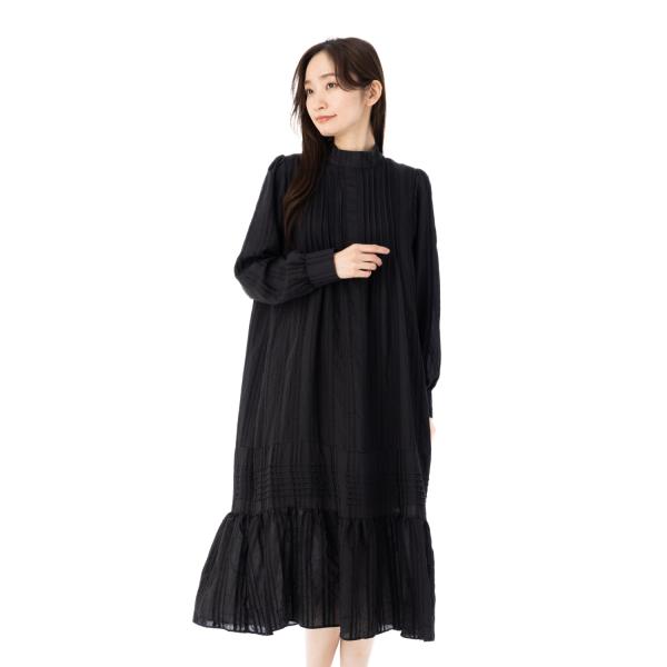 Bou Jeloud(ブージュルード)  サイズ38 長袖 程よい透け感のあるストライプ生地が高見え...