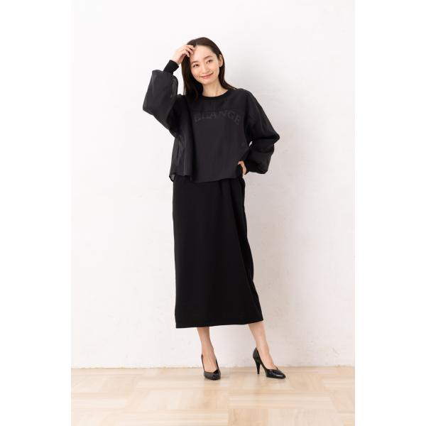 【Bou Jeloud】bab ブージュルード ワンピース サイズＦ 長袖  スウェットワンピース ...