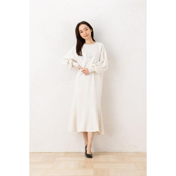 【Bou Jeloud】Bab(バブ)  ブージュルード ワンピース  長袖  袖ボリューム前後2W...
