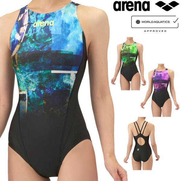 アリーナ ARENA 競泳水着 レディース WA承認モデル レーシングワンピース オープンバック A...