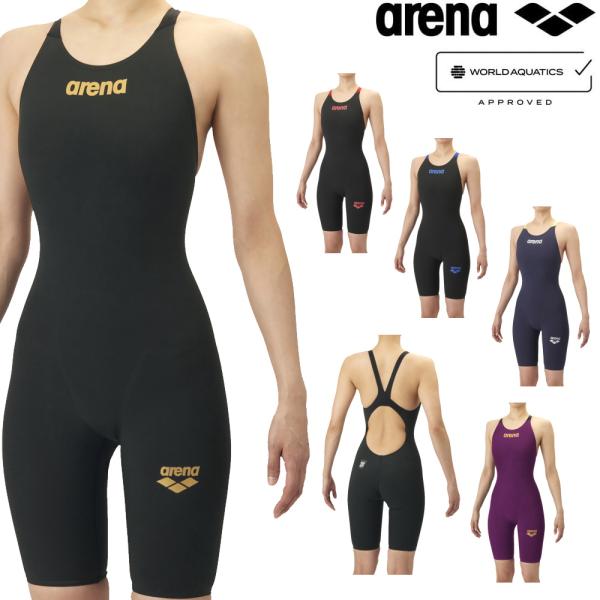 アリーナ ARENA 競泳水着 レディース WA承認 レーシングワンピーススパッツ オープンバック ...