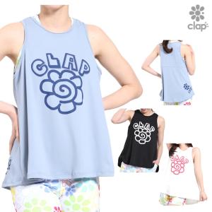 clap クラップ　百貨店限定LIMITED ハートハートクラップスリットタンク clap クラップ CLAP ハートクラップ スリットタンク レディース