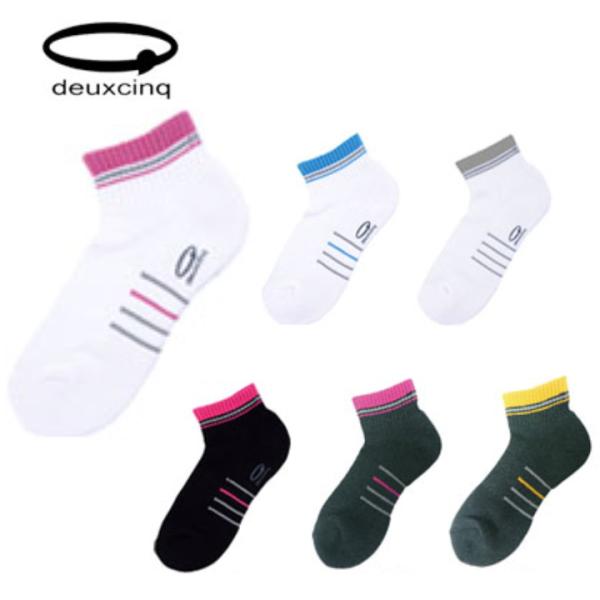 DEUXCINQ ドゥサンク レディース ショートソックス 靴下 スポーツ 女性用 DUX-0793