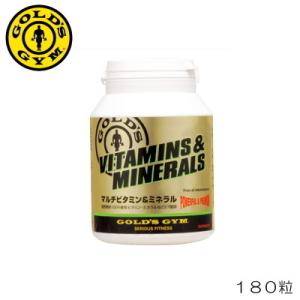 ゴールドジム（GOLD'S GYM） マルチビタミン＆ミネラル 360粒入り 100