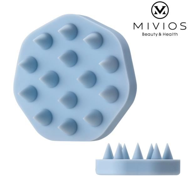 MIVIOS ミヴィオス ヘッドスパブラシ アイスブルー ハード マッサージ アルインコ ALINC...