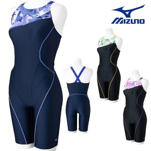 ミズノ MIZUNO フィットネス水着 レディース STROKE ONEオールインワン パッド付き 2025年春夏モデル N2JGC307
