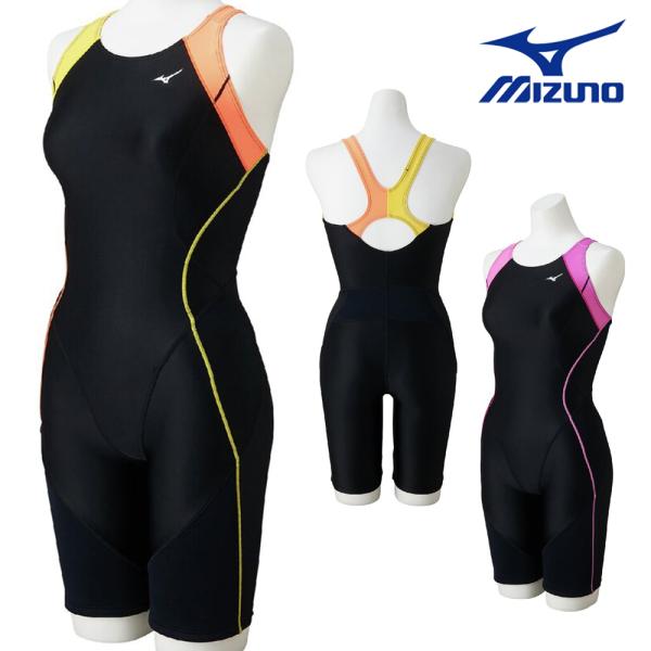 ミズノ MIZUNO フィットネス水着 レディース EZ SWIMオールインワン パッド付き N2J...