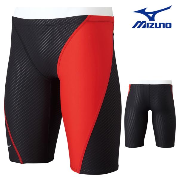 ミズノ MIZUNO 競泳水着 練習用水着 メンズ ハーフスパッツ EXER SUITS U-Fit...