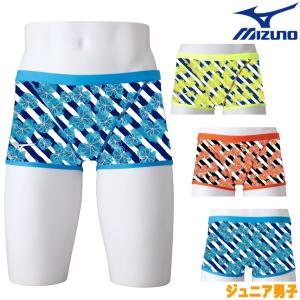 ミズノ MIZUNO 競泳水着 ジュニア男子 練習用 エクサースーツ ショートスパッツ U-Fit Ri Collection 池江璃花子 競泳練習水着 2023年春夏モデル N2MBA465｜ヒカリスポーツ NEXT Yahoo!店