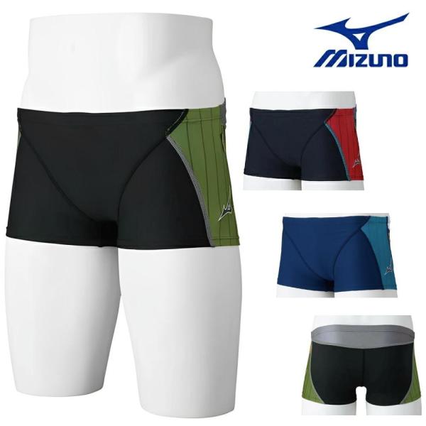 ミズノ MIZUNO 競泳水着 練習用水着 メンズ エクサースーツ ショートスパッツ EXER SU...