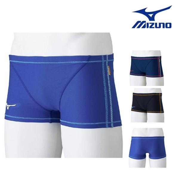 ミズノ MIZUNO 競泳水着 練習用水着 メンズ エクサースーツ ショートスパッツ EXER SU...