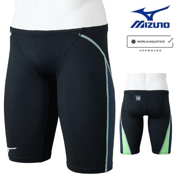ミズノ MIZUNO 競泳水着 メンズ WA承認モデル GX・SONIC STREAM ハーフスパッ...