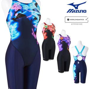 ミズノ MIZUNO 競泳水着 レディース WORLD AQUATICS承認 STREAM ACE マスターズバック ストリームフィットA AYA COLLECTION 寺川綾 2024年春夏モデル N2MGB275｜e-stroke