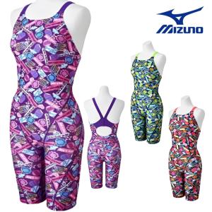 MIZUNO 競泳用長持ち練習水着エクサースーツ N2MA228567 L 紫 MIZUNO 競泳用長持ち練習水着エクサースーツ N2MA228567 L 紫