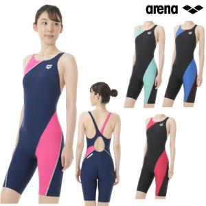【新品・未使用】arena 競泳水着 2XL ハーフスパッツ アリーナ ARENA 競泳水着 レディース fina承認 ハーフスパッツ
