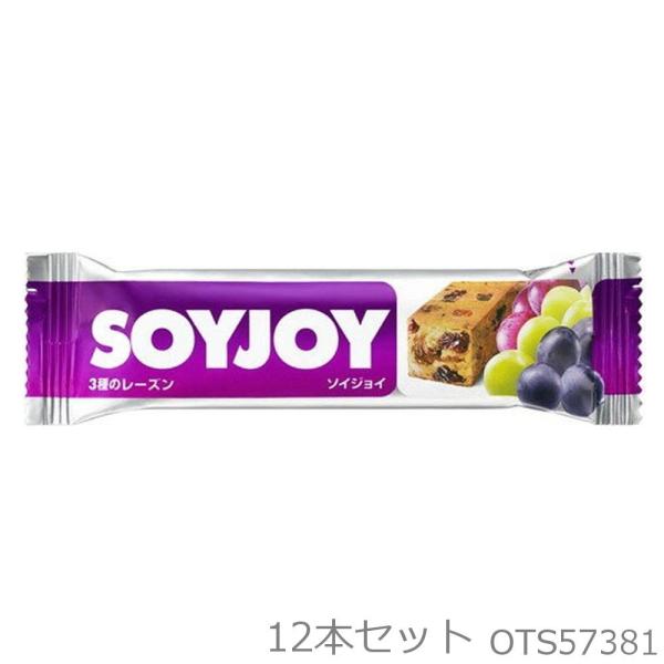 大塚製薬 SOYJOY ソイジョイ 3種のレーズン 30g×12本セット OTS57381