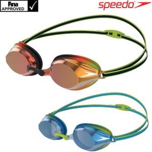 ミラーゴーグル 水泳 スピード SPEEDO ヴェンジェンスミラージュニア 子供用 FINA承認 スイミング レーシング 競泳 キッズ SE01912-2｜ヒカリスポーツ NEXT Yahoo!店