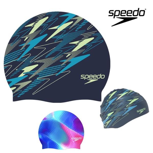 スピード SPEEDO 水泳 プリントシリコーンキャップ スイムキャップ 水泳小物 2026年春夏モ...