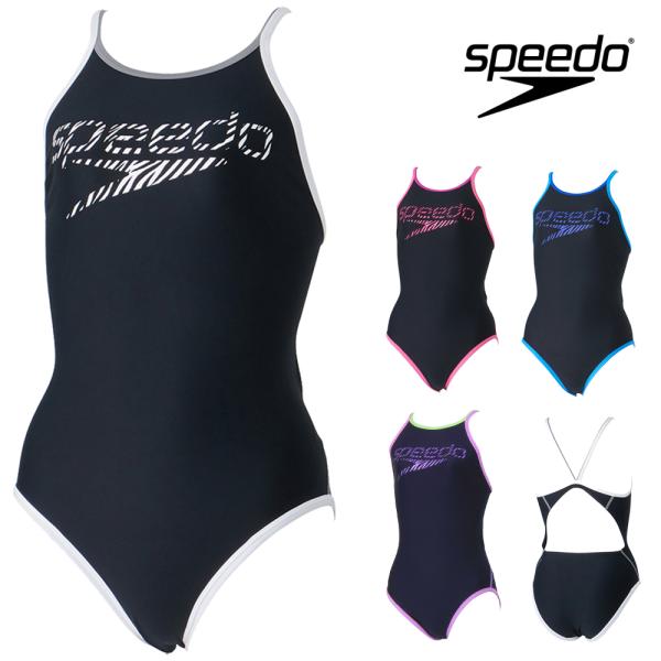 スピード SPEEDO 競泳水着 練習用水着 レディース ゼブラスタックターンズスーツ ENDURA...