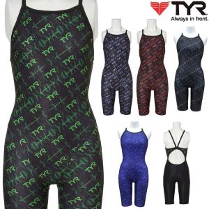 ティア TYR トレーニング水着 レディース フレックスバック ショートジョン 練習用水着 水泳 SVICT522