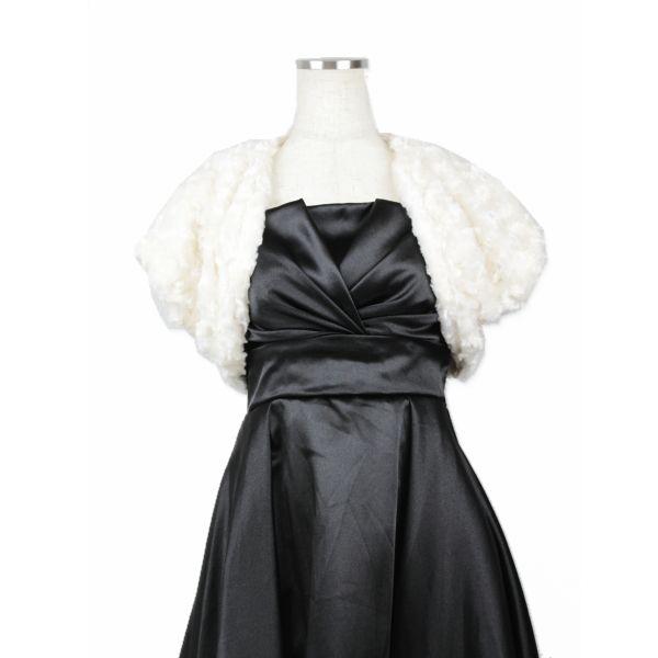 ボレロ　フェイクファーパーティーボレロ　結婚式・２次会・パーティー