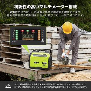 EENOUR インバーター発電機 2.5kVA...の詳細画像5