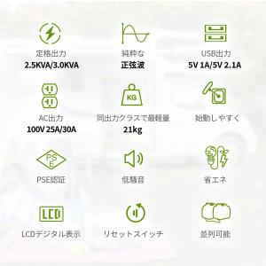 「カバー付きセット」 EENOUR インバータ...の詳細画像4