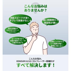 EENOUR U1 ゴルフ距離計 レーザー距離...の詳細画像2