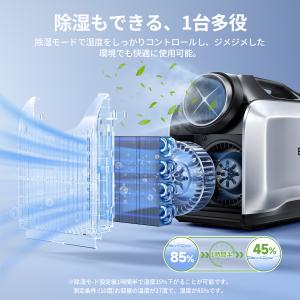 EENOUR ポータブルクーラー冷暖両用 自動...の詳細画像3