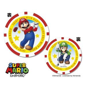 マリオ スーパーマリオ ゴルフマーカー（チップタイプ） SMMC001 送料無料 ゴルフ 用品 かわいい おしゃれ 任天堂 ライセンス商品｜e-TEE