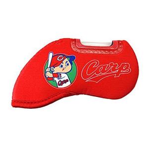 広島東洋カープ アイアンカバー 1本用 WHC1796 番手窓付きアイアン用ヘッドカバー CARP プロ野球 ゴルフ用品 コンペ 賞品 景品 HTCゴルフ ホクシン交易