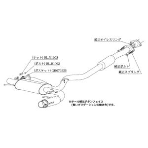 柿本改 マフラー B22330 WRX STI...の詳細画像1