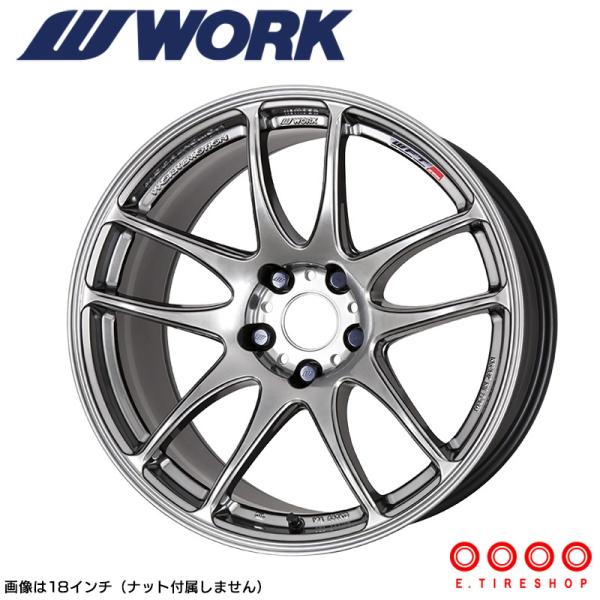 WORK EMOTION CR極 18×8.5J PCD114.3 5H INSET+30 グリミッ...