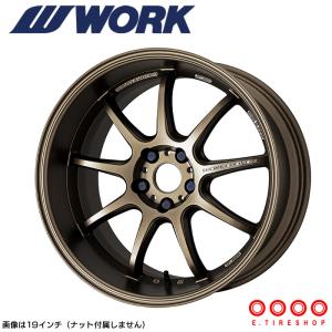 WORK EMOTION D9R 17×7.0J PCD100 5H INSET+47 アッシュドチタン (AHG)  ワークエモーション WORK ホイール 単品 1本｜e-tireshop