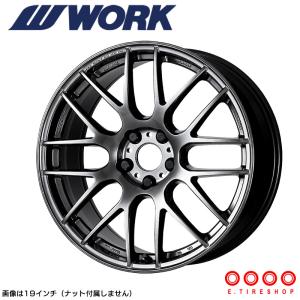 WORK EMOTION M8R 17×7.0J PCD100 5H INSET+53 グリミットブラック (GTK) ワークエモーション WORK ホイール 単品 1本｜e-tireshop