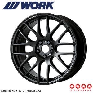 WORK EMOTION M8R 17×7.0J PCD114.3 5H INSET+53 マットブラック (MBL) ワークエモーション WORK ホイール 単品 1本｜e-tireshop