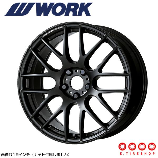 WORK EMOTION M8R 18×7.5J PCD114.3 5H INSET+38 マットブ...