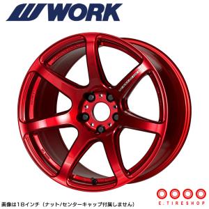 WORK WORK EMOTION CR極 18×7.5J PCD114.3 5H INSET+47 マットブラック