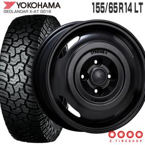 GEOLANDAR 155/65R14 夏タイヤ ホイール4本セット ヨコハマ