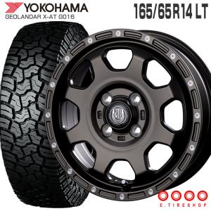 タイヤ・ホイール YOKOHAMA GEOLANDAR X-AT G016 155/65R14 GEOLANDAR ジオランダー X-AT G016 155/65R14 XR-910K 14×4.5 マット